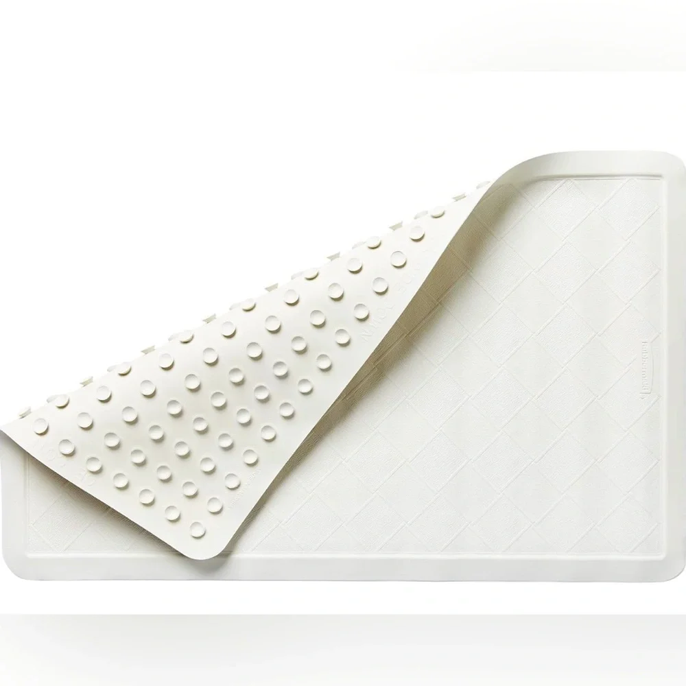 Bath Mat White- Safti-Grip-Anti Slip - Medium “Rubbermaid Commercial Products”